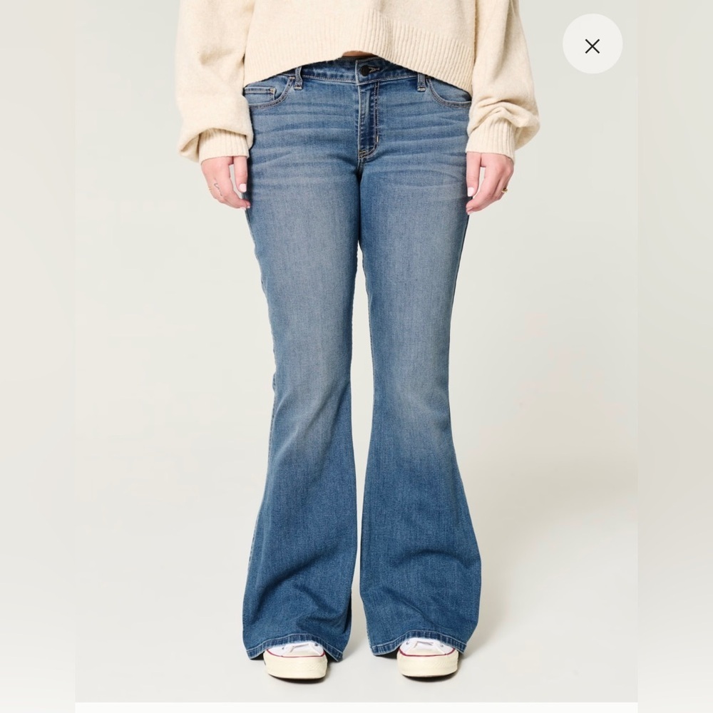 Hollister Low-Rise Vintage Flare Jeans bootcut 9R L31 29W